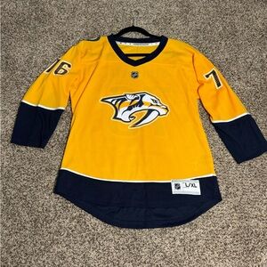 Nashville Predators Jersey #76 Subban Youth L/XL